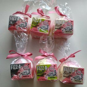 NEW SEALED Soap & Glory Fizz-a-Ball Bath Bombs Bundle 6/$15